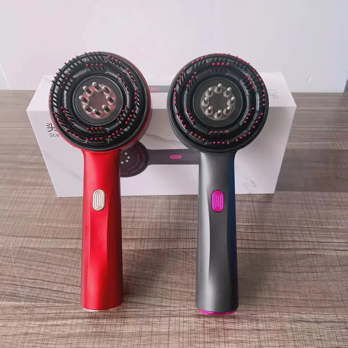 Bienfaits brosse massante - Réduction chute, croissance stimulée