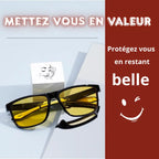 Lunettes soleil femme polarisées - Design élégant et confortable