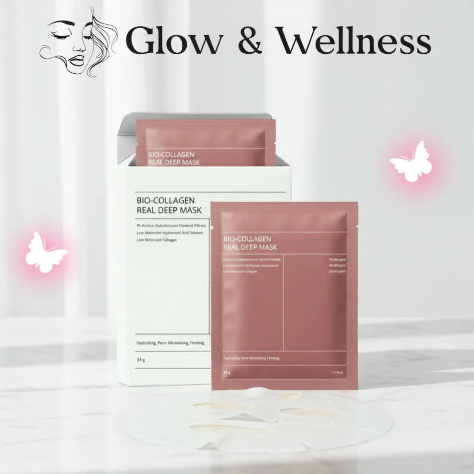 Femme appliquant masque facial naturel - Moment bien-être et confiance retrouvée