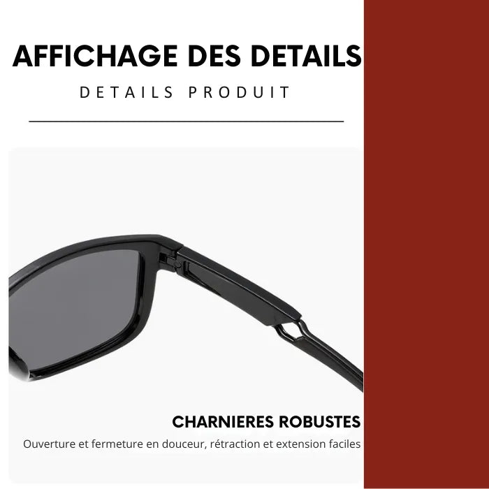 Lunettes soleil UV400 - Protection yeux contre rayons nocifs