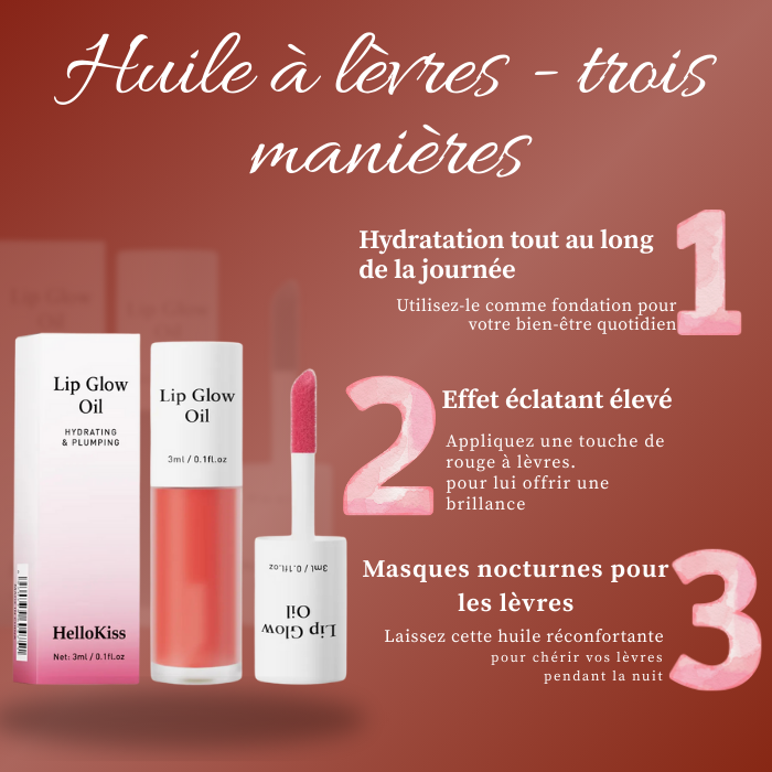 Fruit Lip Oil – Brillance & Hydratation Naturelle