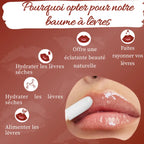 Huile à lèvres fruit naturelle Glow & Wellness - Brillance et hydratation intense