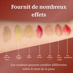 Avant-après lip oil hydratant - Transformation lèvres sèches à lèvres éclatantes