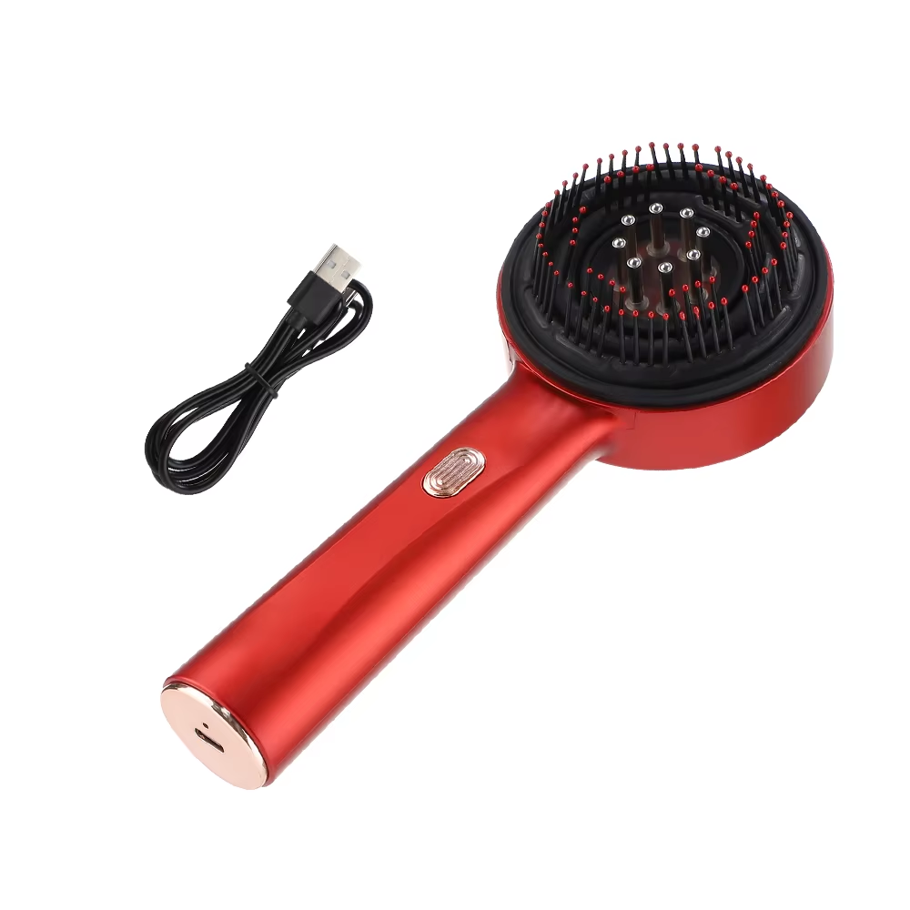 Brosse Massante Électrique Anti-Chute – Glow & Wellness™