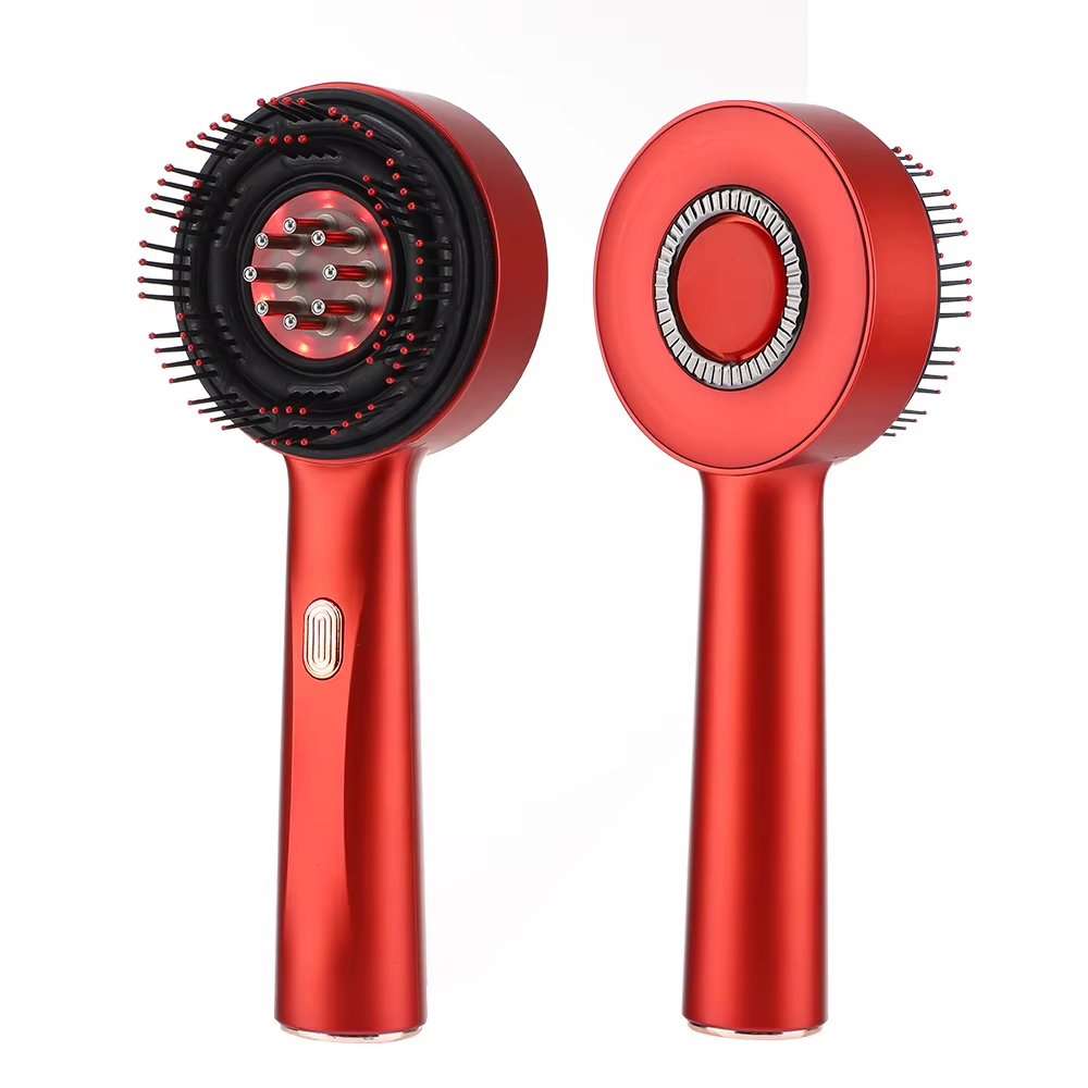 Brosse Massante Électrique Anti-Chute – Glow & Wellness™
