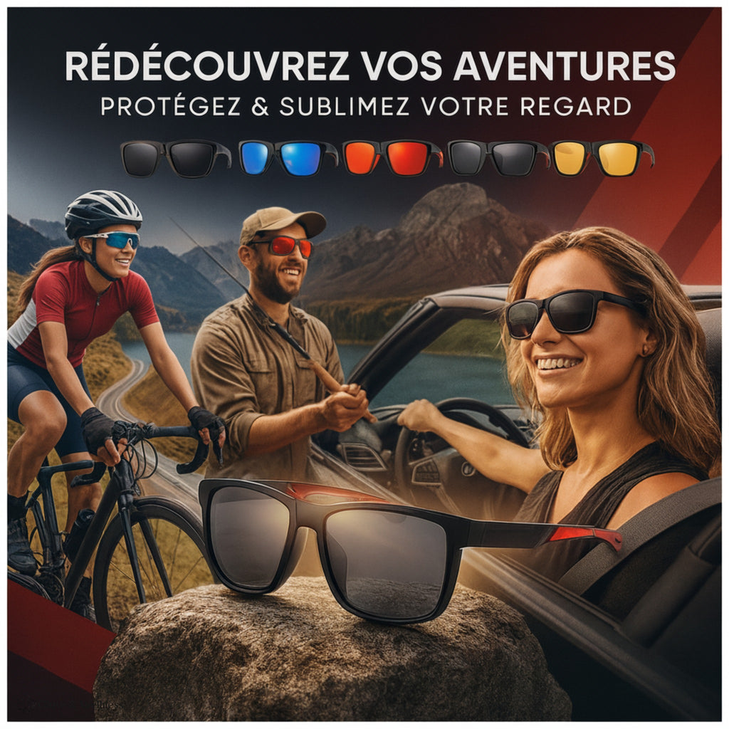 Lunettes de soleil polarisées